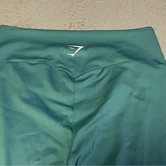 Gymshark training cropped leggings size XL in teal - Picture 5 of 9